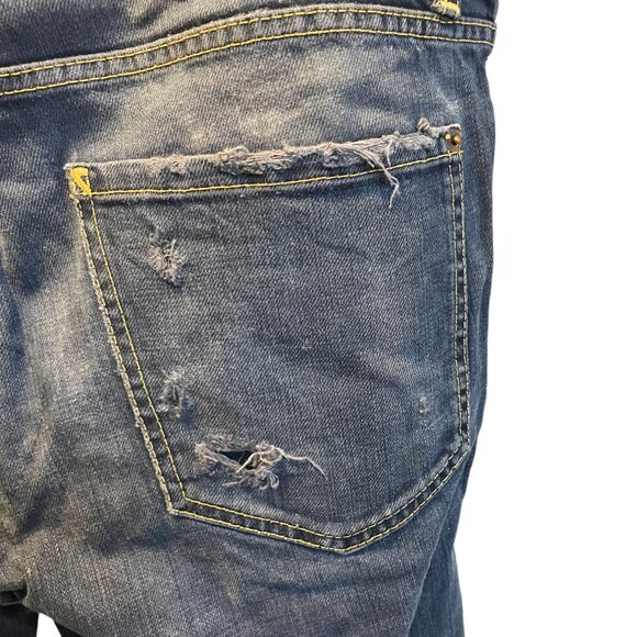 Dsquared2 Destroyed Slim Men’s Jeans - Picture 4 of 7